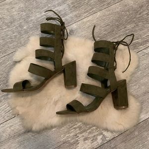 Women’s FOREVER 21 Strappy Block Heels